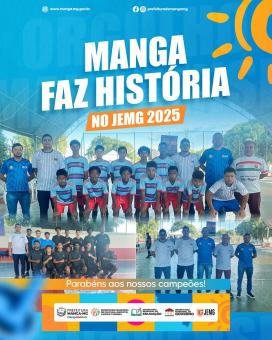 HISTÓRICO: MANGUENSES CONQUISTAM OURO E PRATA NO JEMG 2025